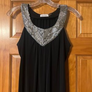 Calvin Klein black cocktail dress, size 6